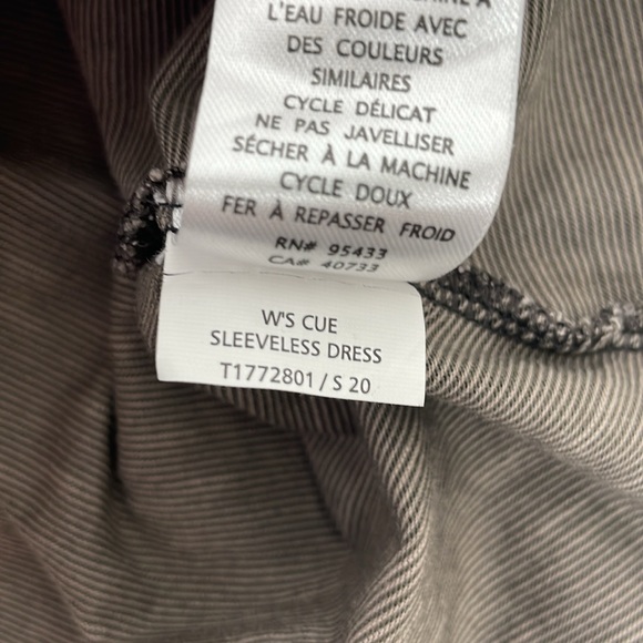 Toad & Co Cue Sleeveless Wrap Dress Size Medium Brown Buffalo Herringbone Print - Picture 9 of 12